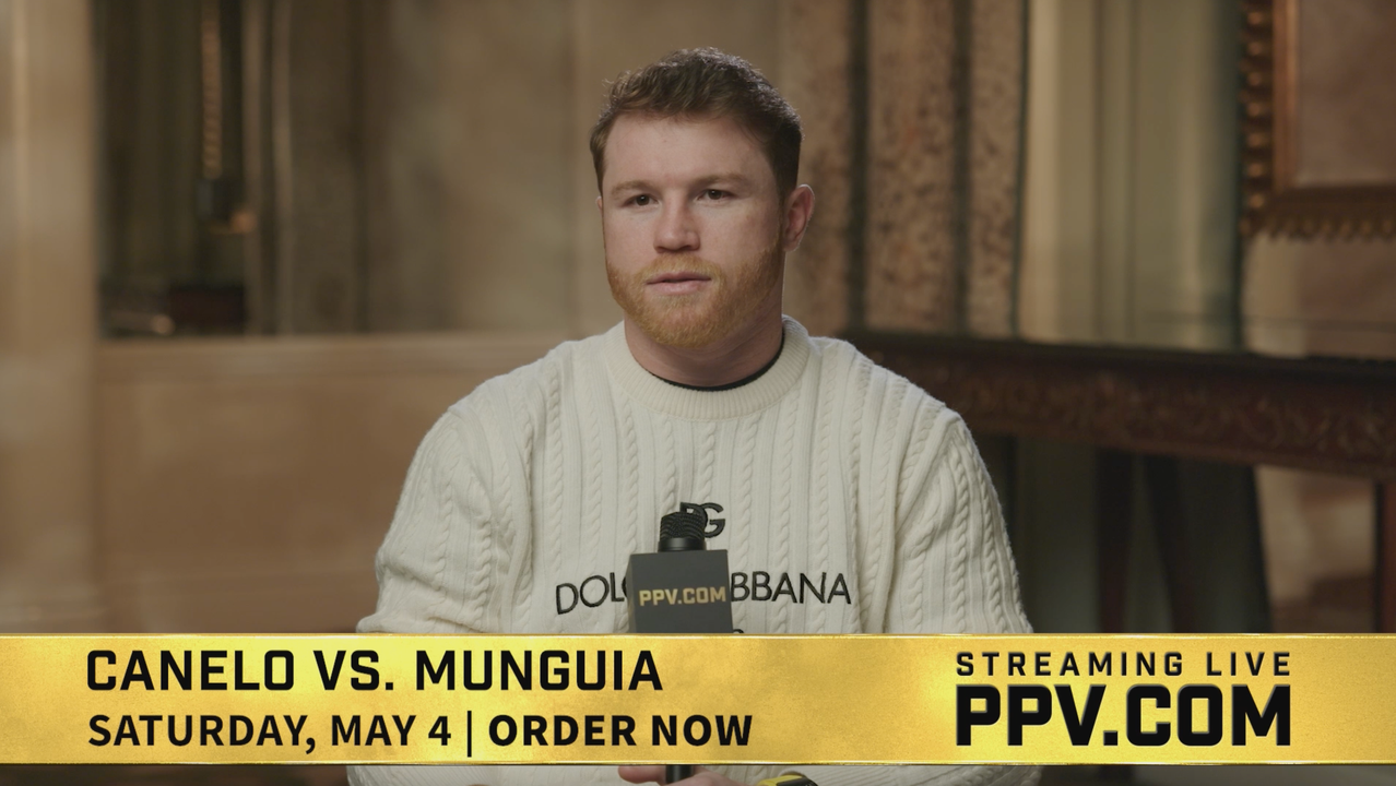Canelo Talks Munguía - Exclusive PPV.COM Interview