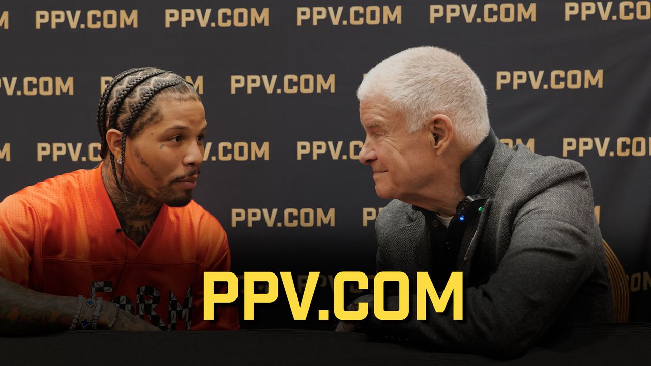 Jim Lampley Interviews Tank Davis ahead of Tank vs. Martin