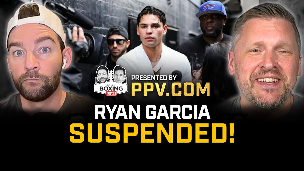 Ryan Garcia SUSPENDED!