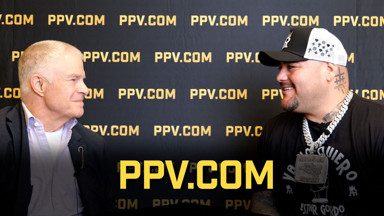 Jim Lampley interviews Andy Ruiz Jr. ahead of his fight