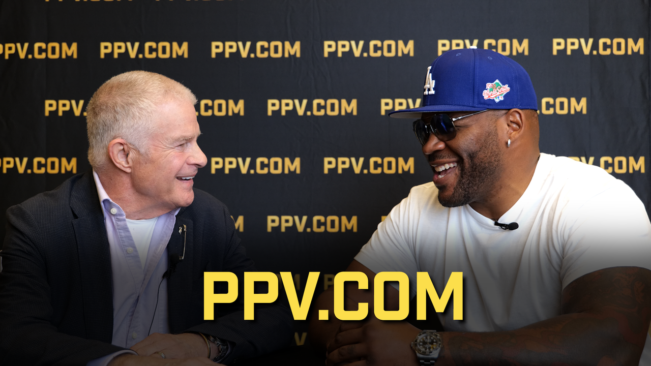 Jim Lampley interviews Jarrell Miller ahead of his fight 