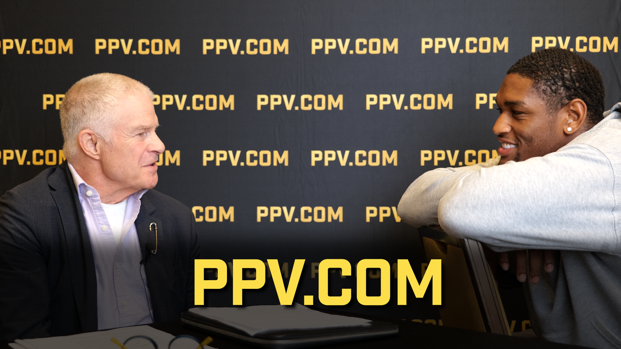 Jim Lampley interviews Jared Anderson ahead of his fight 