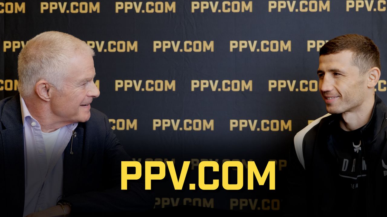 Jim Lampley interviews Israil Madrimov ahead of his fight