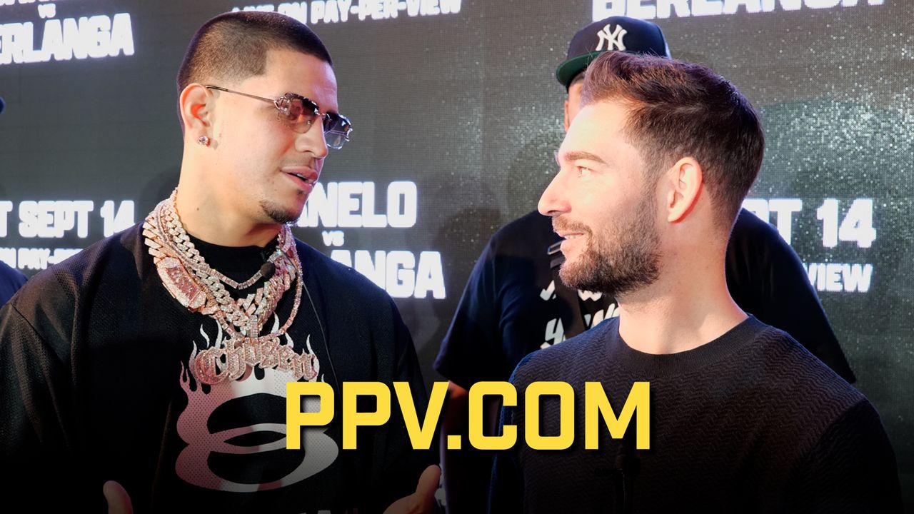 Dan Canobbio talks with Edgar Berlanga