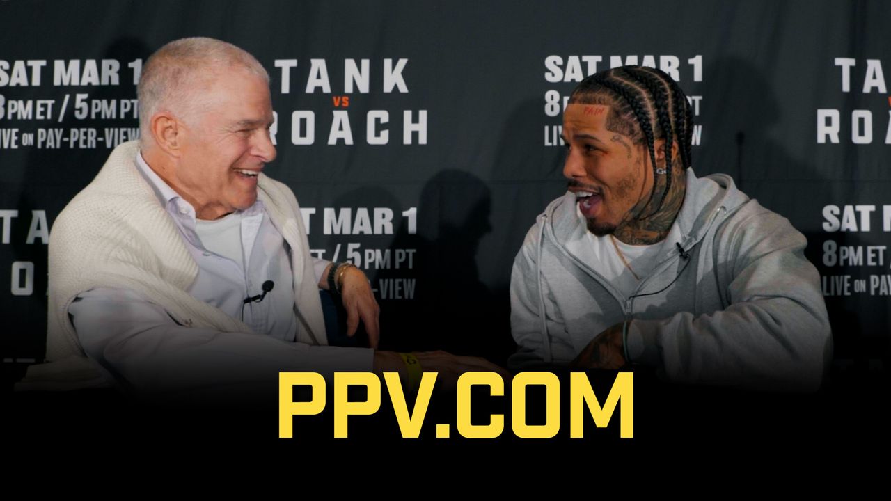 Tank sits down with Lampley ahead of the Roach fight