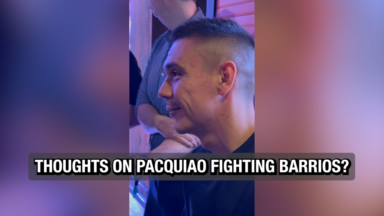 Tim Tszyu weighs in on Pacquiao vs. Barrios