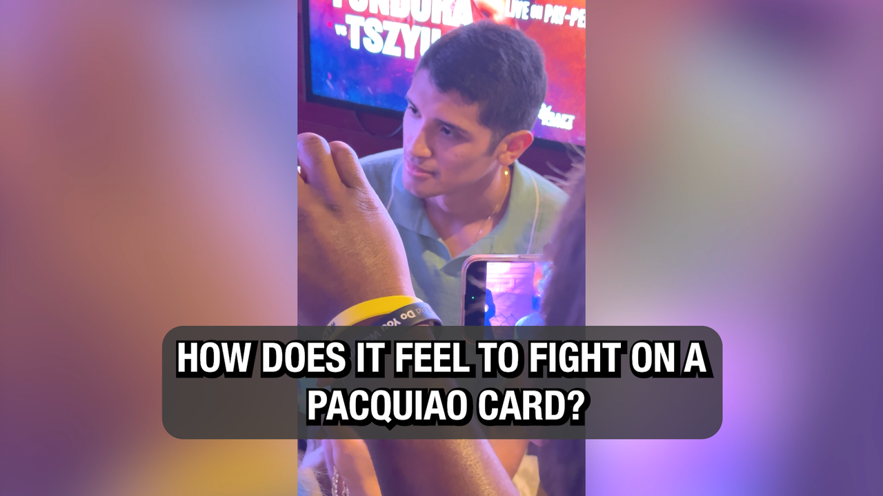 Fundora is honored to be on a Pacquiao card.