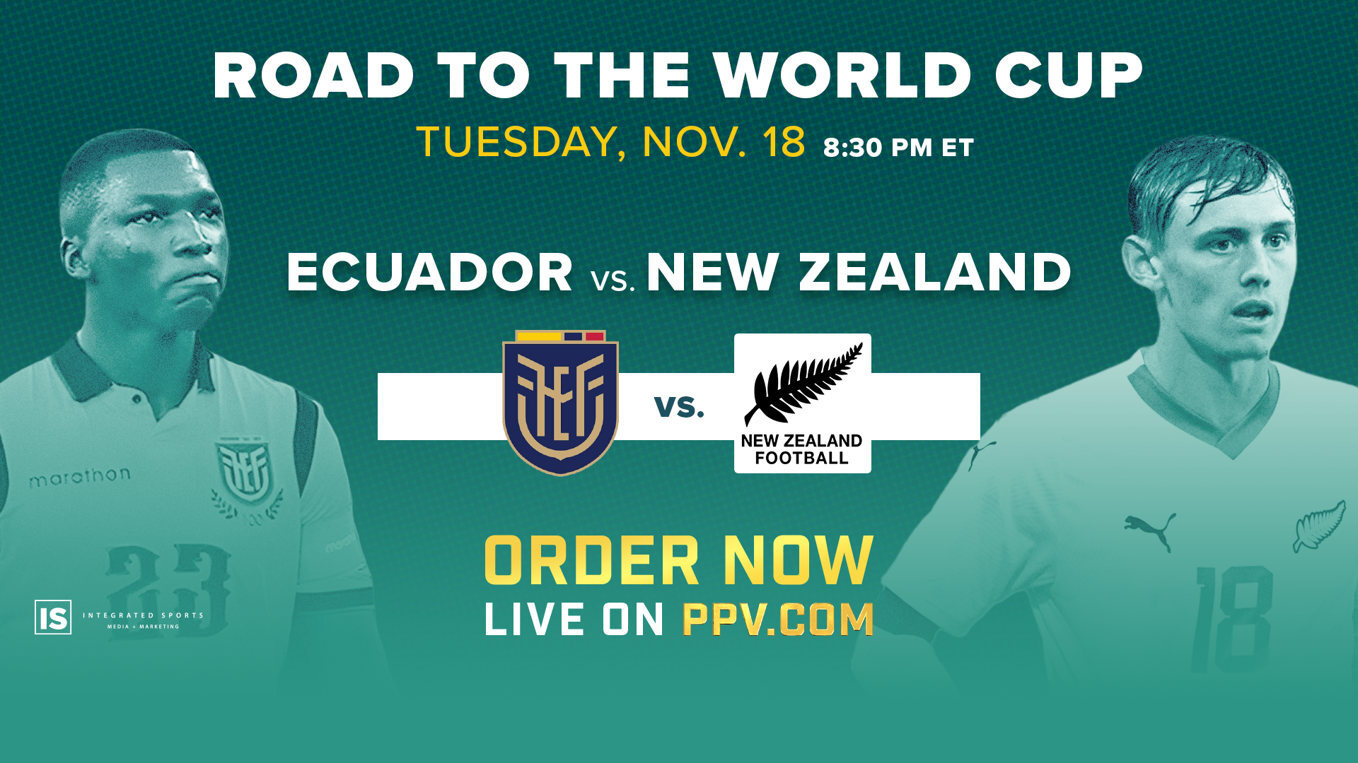 Ecuador vs. New Zealand